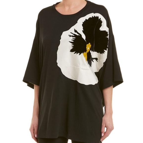 Valentino Tops - NWT Valentino Dolman Sleeve Top With Flower Embroidery